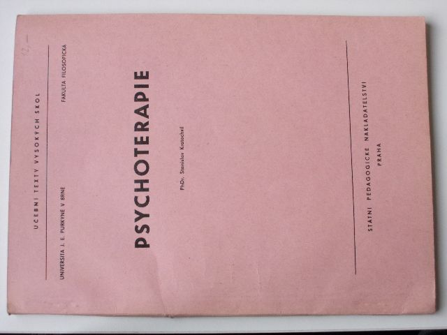 Kratochvíl - Psychoterapie (1966) skripta