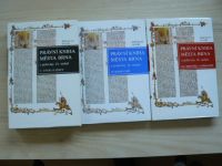 Flodr - Právní kniha města Brna I. II. III. (1990-93) 3 knihy