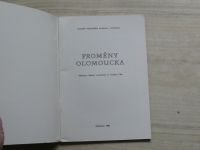 Proměny Olomoucka - Katalog výstavy pohlednic k volbám 1981
