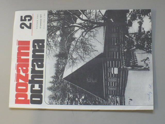 Požární ochrana 25 (1977) - Ročník XXV. - časopis