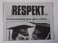 Týdeník Respekt 41 (2002) ročník XIII.