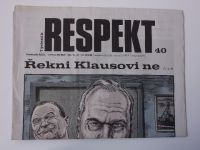 Týdeník Respekt 40 (2002) ročník XIII.