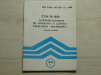 ČSN 06 1008 - Požární ochrana poři instalaci a užívání tepelných spotřebičů (1978)