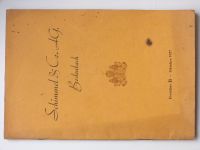 Schimmel & Co. AG. Bodenbach - Preislite B - Oktober 1937 - ceník a katalog zboží - nápoje - Děčín