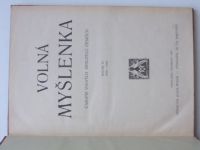 Volná myšlenka - časopis volných myslitelů českých 1-12 (1908-1909) ročník IV. komplet - svázáno