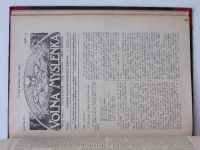 Volná myšlenka - časopis volných myslitelů českých 1-12 (1908-1909) ročník IV. komplet - svázáno