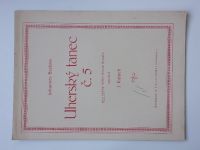Johannes Brahms - Uherský tanec č. 5 - pro jedny housle (1945) noty