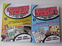 Encyklopedie komiksu v Československu 1945 - 1989 1.-2. (2010-12) 2 knihy