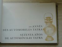 70 let automobilky TATRA  1897 - 1967 (1967) text francouzsky, španělsky