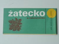 Soubor turistických map 1 : 100 000 - Žatecko a Rakovnicko (1985)