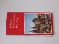 Stadtplan 1 : 15 000 und Umgebungskarte 1 : 100 000 von Regensburg (nedatováno)