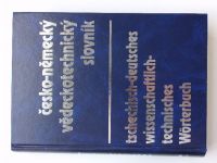 Německo-český vědeckotechnický slovník + Česko-německý vědeckotechnický slovník (1997-1999) 2 svazky