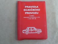 Pravidla silničního provozu Vyhláška federálního ministerstva vnitra č.100/1975 Sb. (1975)