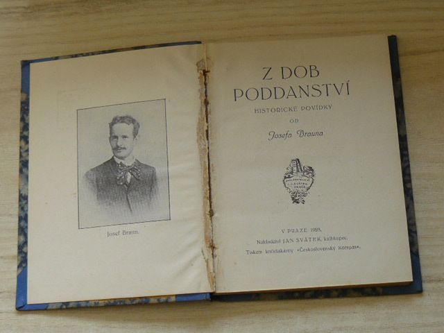 Z dob poddanství - Historické povídky od Josefa Brauna (1928)