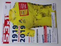 53 x 11 Časopis silniční cyklistiky 1 - 9 (2019) 9ks - kompletní ročník XII