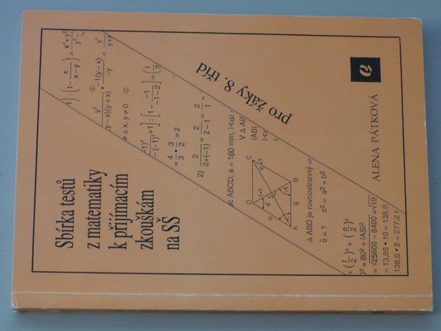 Pátková - Sbírka testů z matematiky k přijímacím zkouškám na SŠ (1993)
