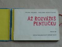 Hejná - Až rozvážeš pentličku (SNDK 1963) il. Rokytová