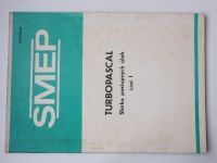 Marko, Špička - TURBOPASCAL, Sbírka postupných úloh část I (1988) uživatelský návod