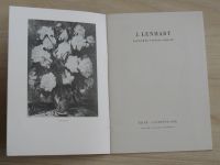 J. Lenhart - Souborná výstava obrazů (1956)