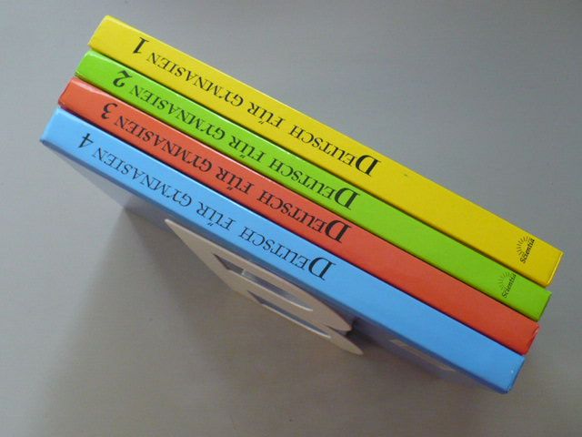 Höppnerová - Deutsch für Gymnasien - Grundlagenlehrbuch (2000-2005) 4 knihy