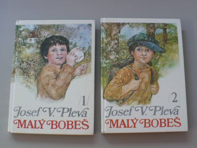 J. V. Pleva - Malý Bobeš 1,2 (1981) 2 knihy