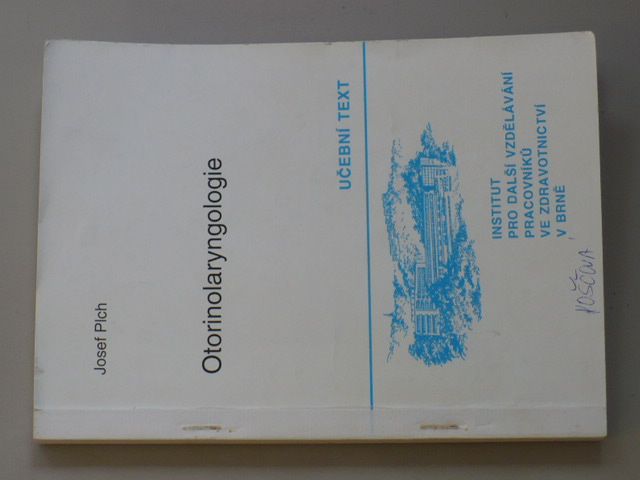Plch - Otorinolaryngologie (1994)
