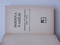 Gruša, Uhde, Vaculík - Hodina naděje - Almanach české literatury 1968-1978 (1980) exilové vydání