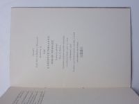 O. F. Babler ed. - Z věčných pokladnic poesie německé (1928) číslovaný výtisk