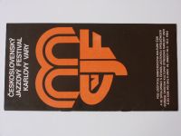 Československý jazzový festival Karlovy Vary 1984 - informace a program