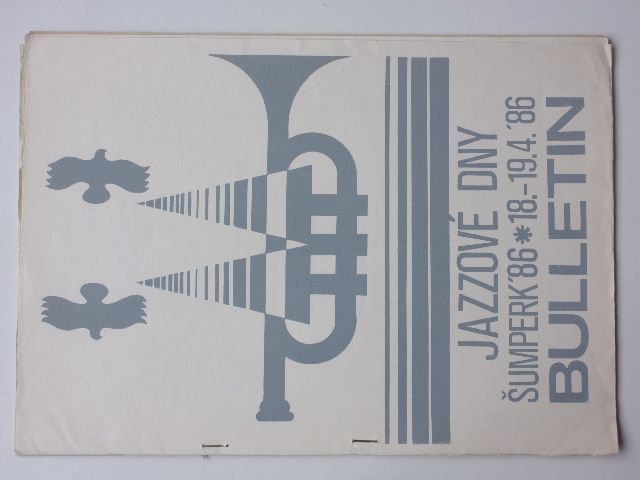 Jazzové dny Šumperk '86 - 18. - 19. 1986 - bulletin