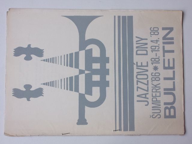 Jazzové dny Šumperk '86 - 18. - 19. 1986 - bulletin