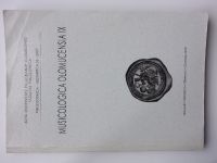 Musicologica Olomucensia IX (2007) vícejazyčně