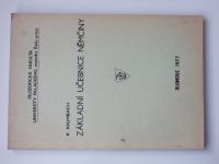 Baumbach - Základní učebnice němčiny (1977) skripta