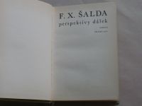 Šalda - Perspektivy dálek (1967)