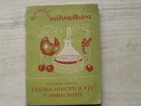 Strelka - Výroba ovocných vín v domácnosti (1958) slovensky
